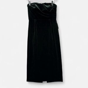 Express Women's Green and Black Dress